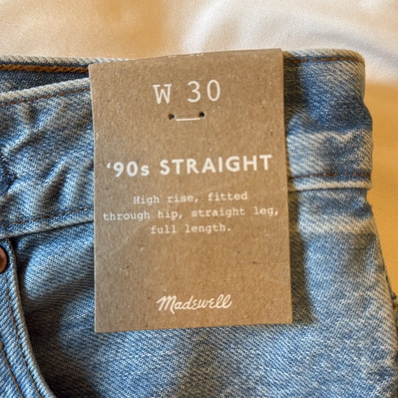 {Madewell} 90’s straight jeans - Picture 9 of 11